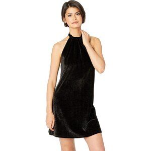 Bishop + Young Talia Velvet Dress Womens L Black Night Out LBD Party Cruise NWT